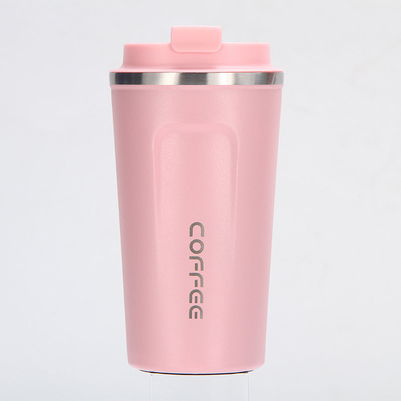 12 oz Stainless Steel Vacuum Insulated Tumbler - Coffee Travel Mug Spill Proof with Lid - Thermos Cup for Keep Hot/Ice Coffee; Tea and Beer
